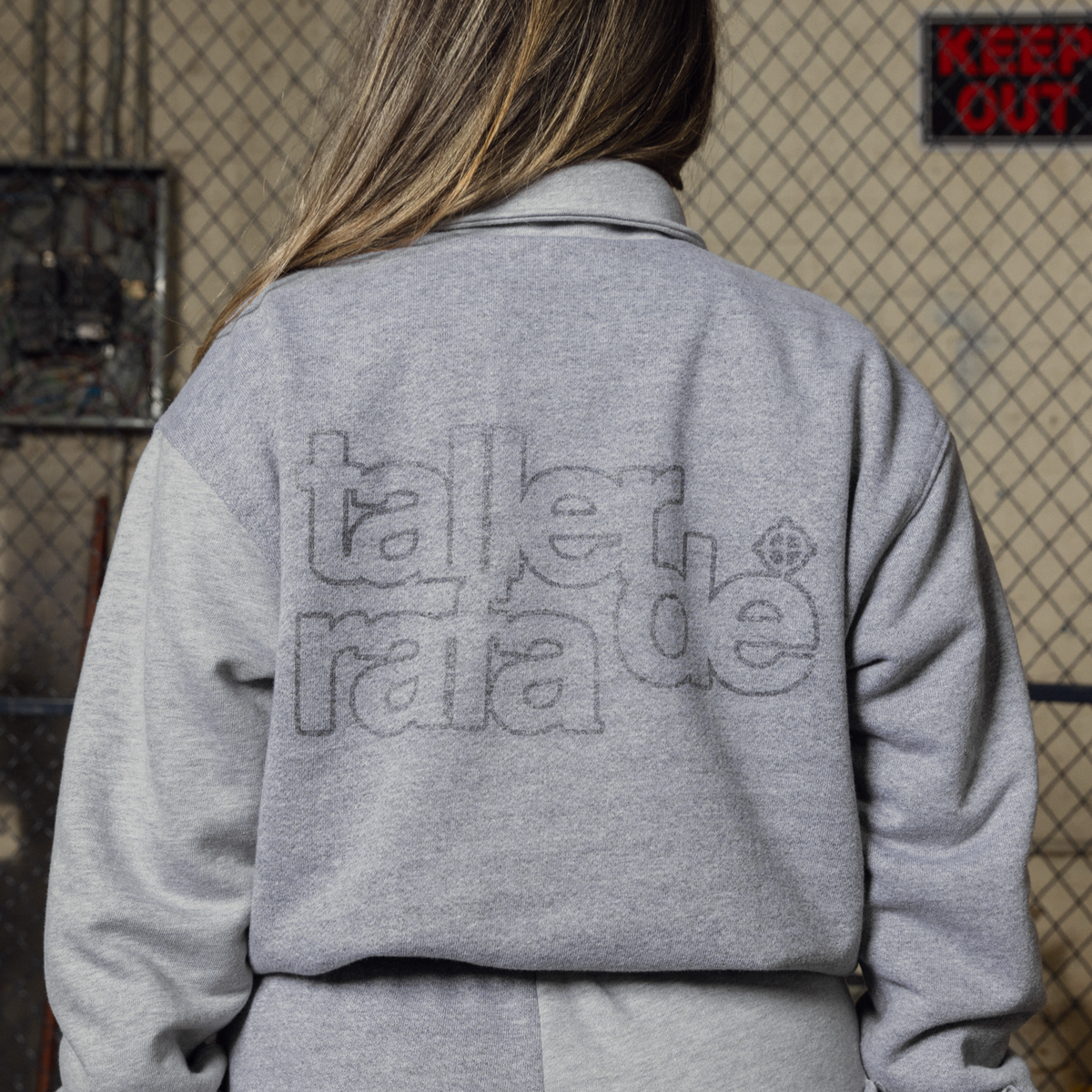 TDR GREY SWEATSUIT JACKET – Taller De Rafa®