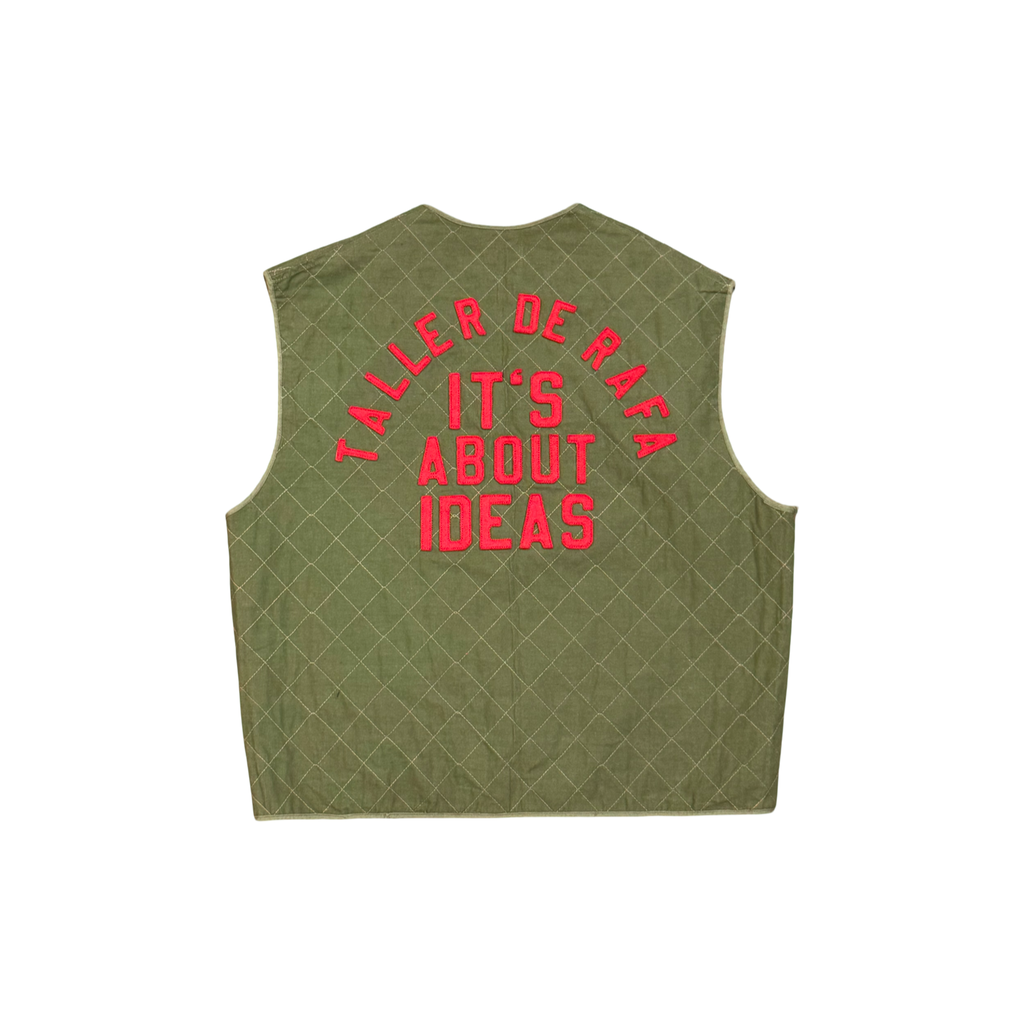 TDR™ 002 | VINTAGE BELGIAN QUILTED VEST